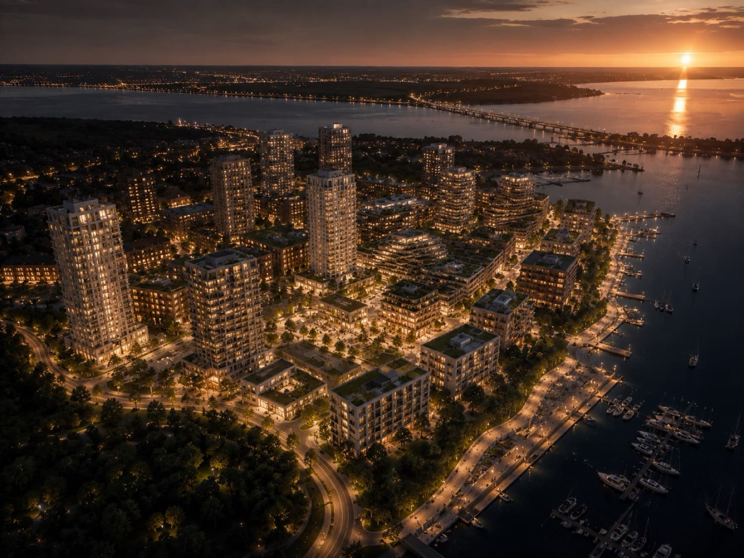 Aerial & Masterplan — ArchViz3D